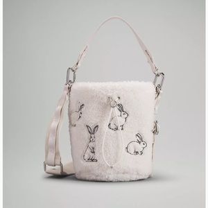 NWT Lululemon Lunar New Year Crossbody Bucket Bag Fleece 2.5L